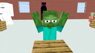 Monster School : Brewing Baby - minecraft animatioin