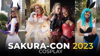 SAKURA CON 2023 4K COSPLAY MUSIC VIDEO SEATTLE ANIME CONVENTION COMIC CON SHOWCASE PACIFIC NORTHWEST