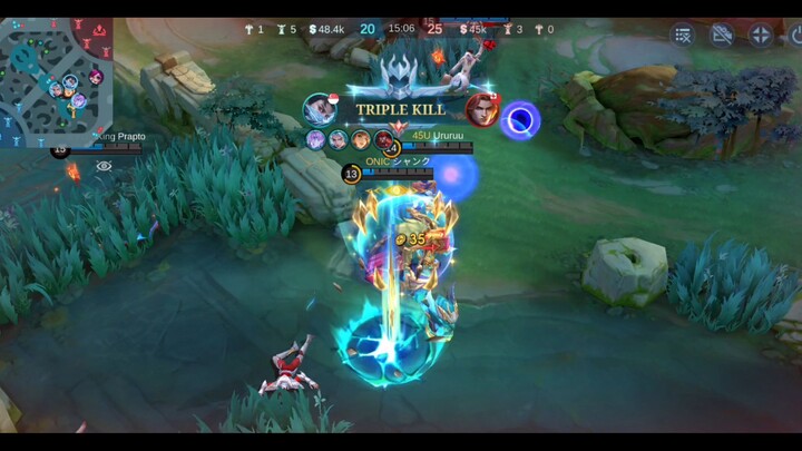 di montage langsung comeback