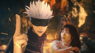 这场面太震撼了！日本环球影城“咒术回战“4D”