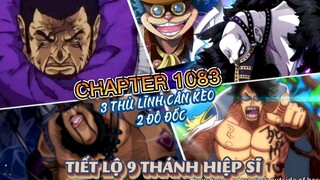 Phân tích chapter 1083 I 3 thủ lĩnh quân cách mạng cân 2 Đô đốc I Tiết lộ về 9 Thánh Hiệp Sĩ