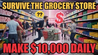 Survive the Grocery Store and Make $10,000 Daily