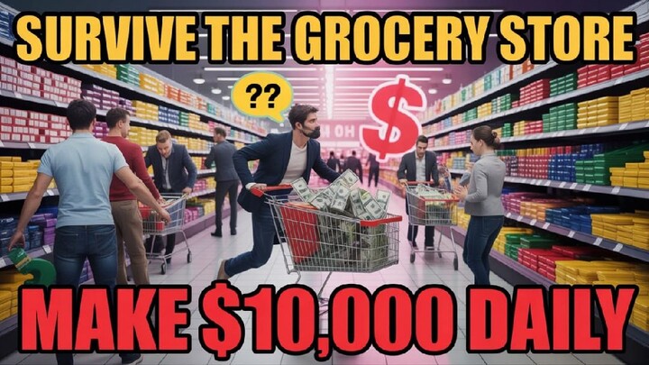 Survive the Grocery Store and Make $10,000 Daily