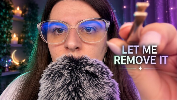 Plucking Away All Your Negative Energy | ASMR