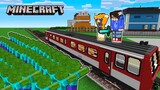 FINALE TRAIN ZOMBIE APOCALYPSE part 3 | Minecraft
