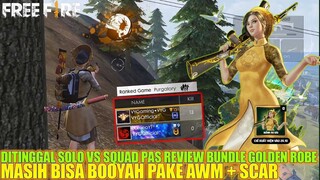 DITINGGAL AFK SOLO VS SQUAD - VY GAMING LANGSUNG NGAMUK! BOOYAH PAKE AWM + SCAR! FREE FIRE