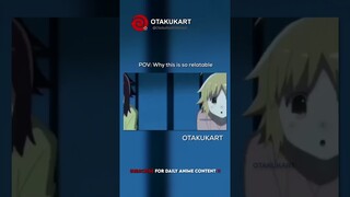 This is just freakin relatable #anime #shorts #animeedits #animememes