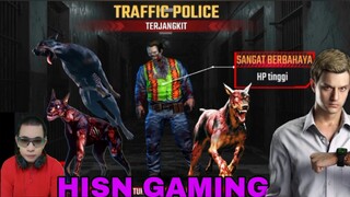 serbuan zombie traffic pilice