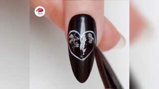 Móng tay đen cho ngày lễ tình nhân