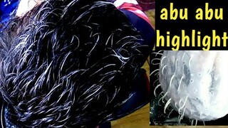 Viral!!! cat rambut abu abu highlight, trend hair color 2020