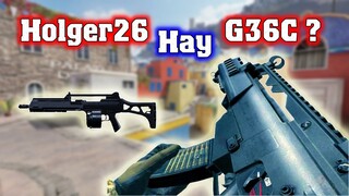 Call of Duty Mobile | Đây Thực Sự Là G36C Chứ Không Phải Holger26 Nữa - Trong MP Sẽ Ra Sao