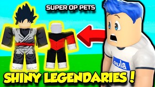 I Got SHINY LEGENDARY PETS In Anime Clicker Simulator AND IT'S INSANELY OP!! (Roblox)