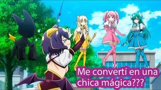 Me convertí en una chica mágica???