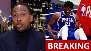 [BREAKING NEWS] Stephen A 'SHOCKED' Joel Embiid out Philadelphia 76ers vs Miami Heat East Final