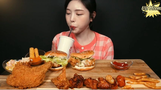Hamburger Jalapeno, khoai tây chiên, gà rán siêu to phần 5 #anngonmoingay