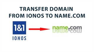 HOW TO TRANSFER DOMAIN FROM 1&1 IONOS TO NAME.COM