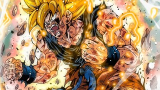 Burning scenes of Dragon Ball