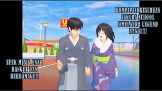 KOMPILASI KESERUAN DRAMA SAKURA SCHOOL SIMULATOR DENGAN EFEK MUSIK YANG LEGEND BANGET!!