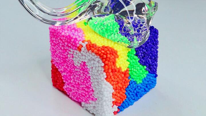 Crunchy Foam Ball Rubik Cube 