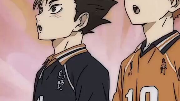 Yu Nishinoya dan hinata shoyou haikyuu