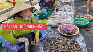 Tôi Người Miền Tây.! Đến chợ hải sản Hà Tiên mua gì trước khi đến khu du lịch bãi tắm Mũi Nai