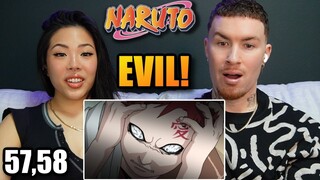 His First Time Watching Naruto!! | Naruto Reaction Ep 57 & 58