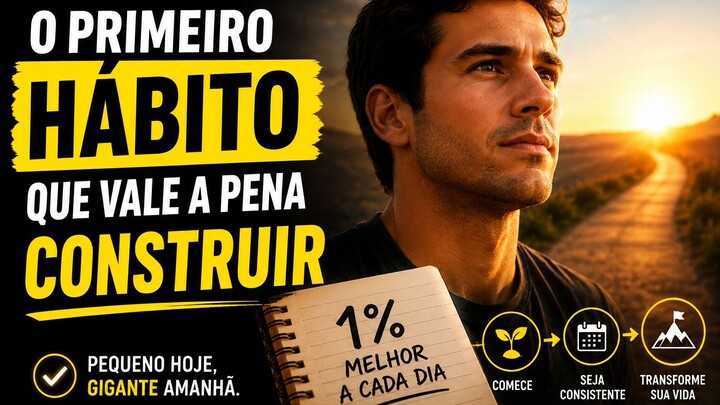 O primeiro hábito que vale a pena construir (a ciência por trás disso)
