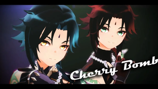 【MMD Genshin Impact】 สุขสันต์วันเกิด เสี่ยว (Cherry Bomb)