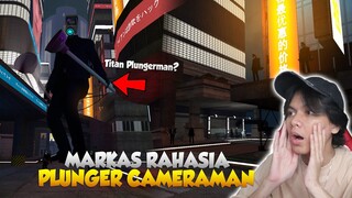 AKU PERGI KE MARKAS RAHASIA PLUNGER CAMERAMAN DAN MENEMUKAN RAHASIA BESAR INI! Ada Titan Plungerman?