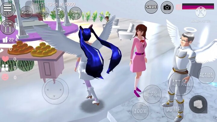 แก๊งนางฟ้าจิ๋วหัวสีแดง #SakuraSchoolSimulator