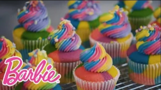 @Barbie | Barbie Rainbow Cupcakes | Cooking and Baking
