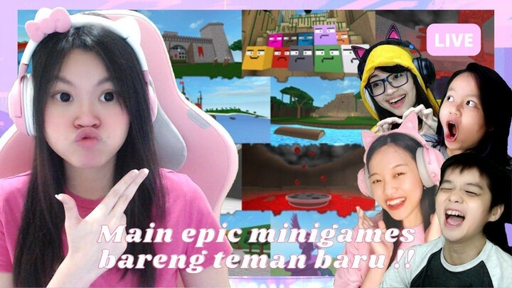 RUSUH BARENG @FannyTjandra @WindiaNata @sapipurba & @BANGJBLOX !! [EPIC MINIGAME