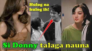 Hulog na hulog si Donny kay Belle Mariano!