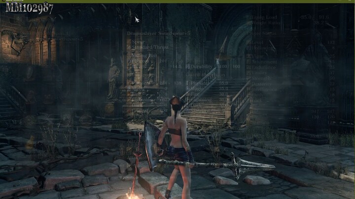 Dark Souls 3 - 37,908 Souls, Farming on a single Ascended Winged Knight