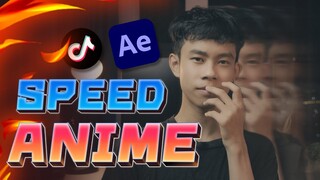 Hiệu Ứng Hot Tiktok "ANIME SPEED" | Hướng Dẫn After Effect Nâng Cao | Quạ HD