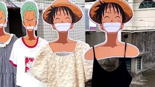 海贼王穿小裙子还挺好看