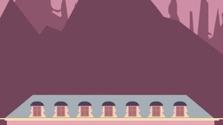 Title sequence of the MG animation The Grand Budapest Hotel. A small homework for school
