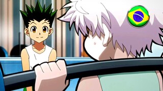 🇧🇷 Killua Só Queria Descobrir Que Coisas Gon Aprendeu No Encontro 😏😳 (Hunter x Hunter)