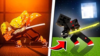 DEMON SLAYER | صرت اقوى قاتل شياطين في ماين كرافت
