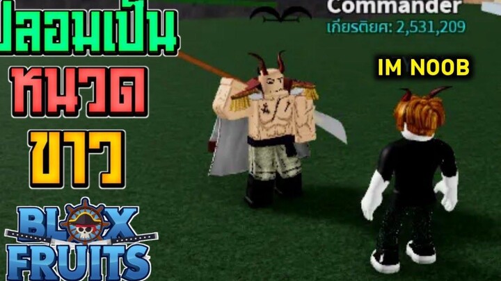 Blox Fruits ปลอมตัวเป็นบอสหนวดขาว โดนพระตื่นรุมกระทืบ!!!