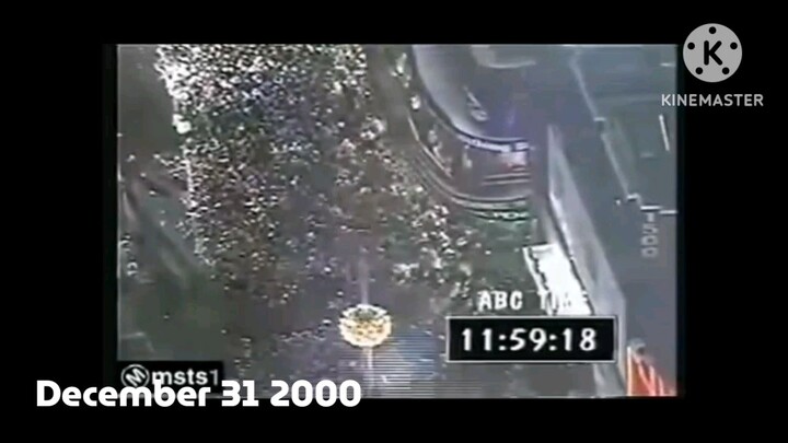 Time Square New Year Countdown Ball Drop Eve Dick Clark's Rockin Eve (2001-2026) ABC