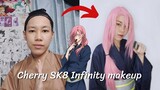 Cherry blossom makeup cosplay //แต่งหน้าคอสเพลย์ SK8 Infinity | Haruya_ciny