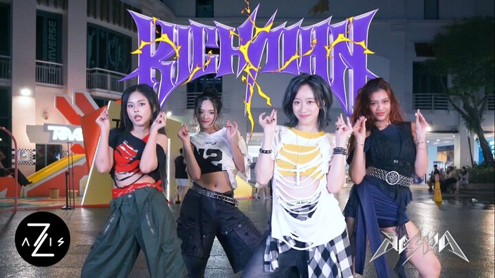 【Z-axis Dance Troupe】High-quality, one-take roadshow cover dance of aespa's latest comeback track "R