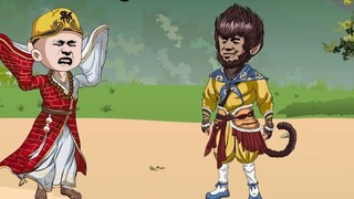 الحلقة الثانية: تانغ سنغ وسون ووكونغ يتنافسان على ارتداء الخاتم الحديدي، وفي اللحظة التالية تنفجر رؤ