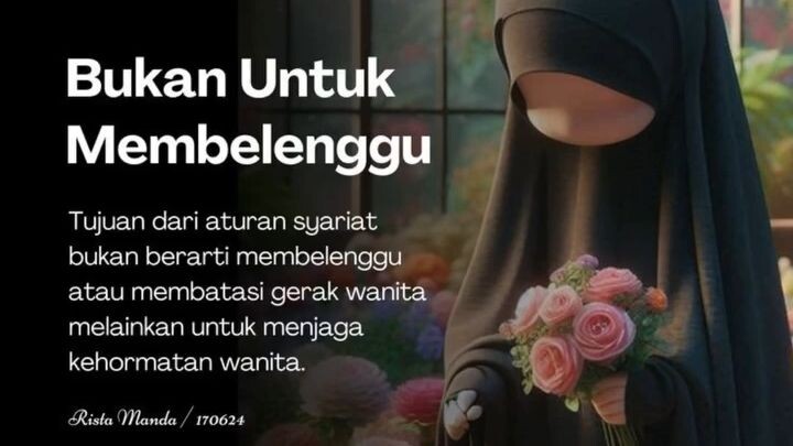 Hijab untuk melindungi