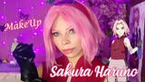 🌸 SAKURA HARUNO 🌸 桜 - Cosplay Makeup Tutorial -  春野 -  (Naruto Shippuden)