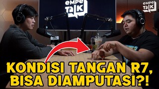 WAJAR R7 SAMPE REHAT, BEGINI KONDISI TANGANNYA!! INI SOSOK PENGGANTI R7 DI RRQ?! - EMPETALK R7