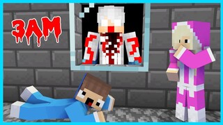 MIPAN & ZUZUZU PANIK! AKUDAV JADI HANTU UNTUK PRANK MIPAN & ZUZUZU DI MINECRAFT SURVIVAL!