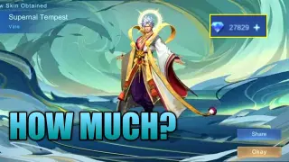 How Much For Vale Collector Skin Supernal Tempest ? EVENT GRAND COLLECTOR MOBILE LEGENDS