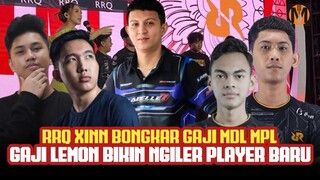 RRQ XINN BONGKAR GAJI PRO PLAYER MDL MPL,  GAJI RRQ LEMON BIKIN NGILER PLAYER BARU